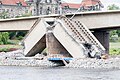 * Nomination: The remains of part C of the partially collapsed Carola Bridge in Dresden in May 2025. --Stepro 17:58, 25 May 2025 (UTC) * Review Overexposed and so lack details. --Екатерина Борисова 03:09, 31 May 2025 (UTC)