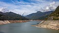 * Nomination Enguri reservoir. Tsalenjikhe municipality, Georgia. --Красный 06:06, 22 May 2025 (UTC) * Decline  Comment There are chromatic aberration that need to be fixed on the mountain ridges near both right and left edges --Jakubhal 17:02, 22 May 2025 (UTC)  Oppose Not fixed after a week --Jakubhal 04:51, 30 May 2025 (UTC)
