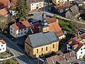 * Nomination Catholic parish church of St Andreas Würgau , aerial view. --Ermell 05:24, 10 May 2025 (UTC) * Promotion  Support Good quality. --Tournasol7 05:44, 10 May 2025 (UTC)