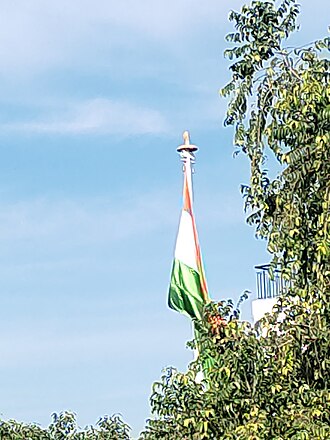 Indian flag flowing in the air 2