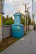 * Nomination: Electrical substation at Tashkentskaya street near the Kyrgyz national university botanical garden. Bishkek, Kyrgyzstan. --Красный 06:56, 26 May 2025 (UTC) * * Review needed