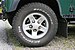 All-terrain tyre on Land Rover wheel, Oban, July 2020.jpg