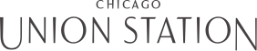 The logo of Chicago Union Station is not considered a "work of authorship" because it only consists of text in a simple typeface, so it is not an object of copyright in respect to US law. However, this logo is still protected by trademark laws.