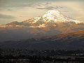 Cayambe volcano