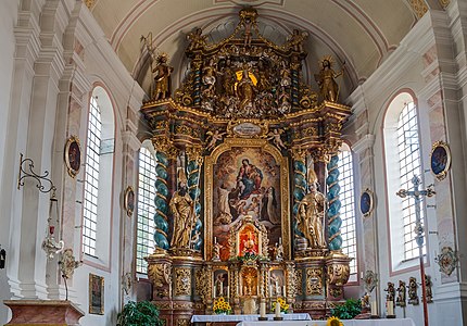 High Altar in Halfing, Bavaria