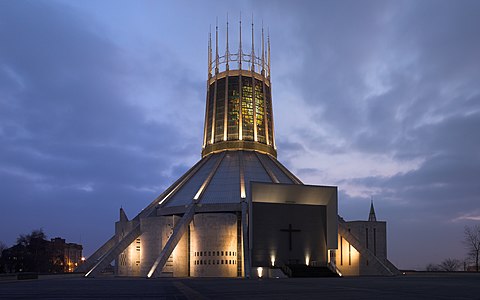 The Liverpool Metropolitan Cathedral.