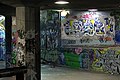 Graffiti in a skate park in London