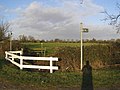 Public footpath signs, near Morton - geograph.org.uk - 643076.jpg