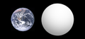Exoplanet comparison graphics