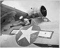 "African-American mechanics work on PBY at NAS Seattle, WA, Alvin V. Morrison, AMM 3-c, doing overhaul.", 04-27-1944 - NARA - 520648.jpg