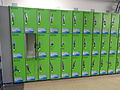 HK 堅尼地城泳池 Kennedy Town Swimming Pool changing room lockers in green July-2012.JPG