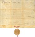 Charter of the College of Philadelphia (University of Pennsylvania) 1755.jpg