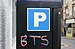 BTS multicoloured graffito on parking meter, Oban, July 2020.jpg