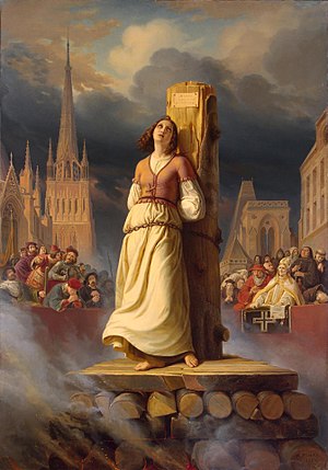 Joan of Arc's Death at the Stake