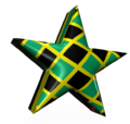 3D plastic jamaican star.png