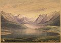 "Ak-Knote. Kult. num Waterton or Chief Mountain Lake from the narrows looking South - NARA - 305550.jpg