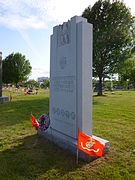 Vietnam War Memorial at Mount Wollaston Cemetery; Quincy, MA; 2011-06-05.JPG