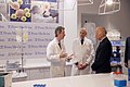 Joe Biden with scientists working on cancer cures at the University of Pennsylvania.jpg