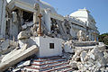 After the earthquake that hit Haiti on 12 January 2010 - Rubbles of the National Palace in Port-au-Prince.jpg
