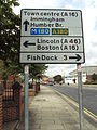 Road Sign, Grimsby - DSC07282.JPG