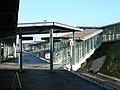 Rampe d'accès aux quais de la gare de Besançon Franche-Comté TGV