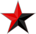 Anarchist star (relieve).svg