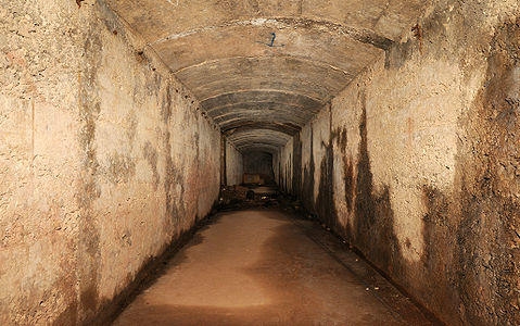 Roppe fortifications, underground.