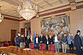 Wikipedia team visiting to Parliament of Oviedo Asturias Spain 2015.JPG