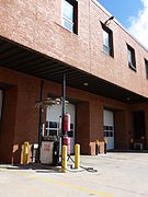 Fuel station at Boston Fire Department Firehouse in Jamaica Plain.JPG