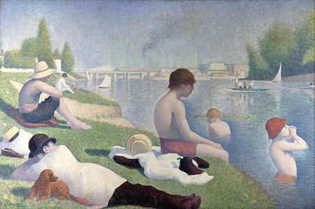 Bathers in Asnières.