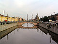 Baltic bridge on Obvodny canal