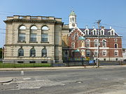 Middlesex Superior Court; Lowell, MA; south side; 2011-09-03.JPG
