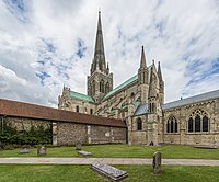 Chichester Cathedral Exterior, West Sussex, UK - Diliff.jpg