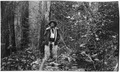 "Alex Matt and view of canal built by him about 1890. Evaro, Montana." - NARA - 293336.tif