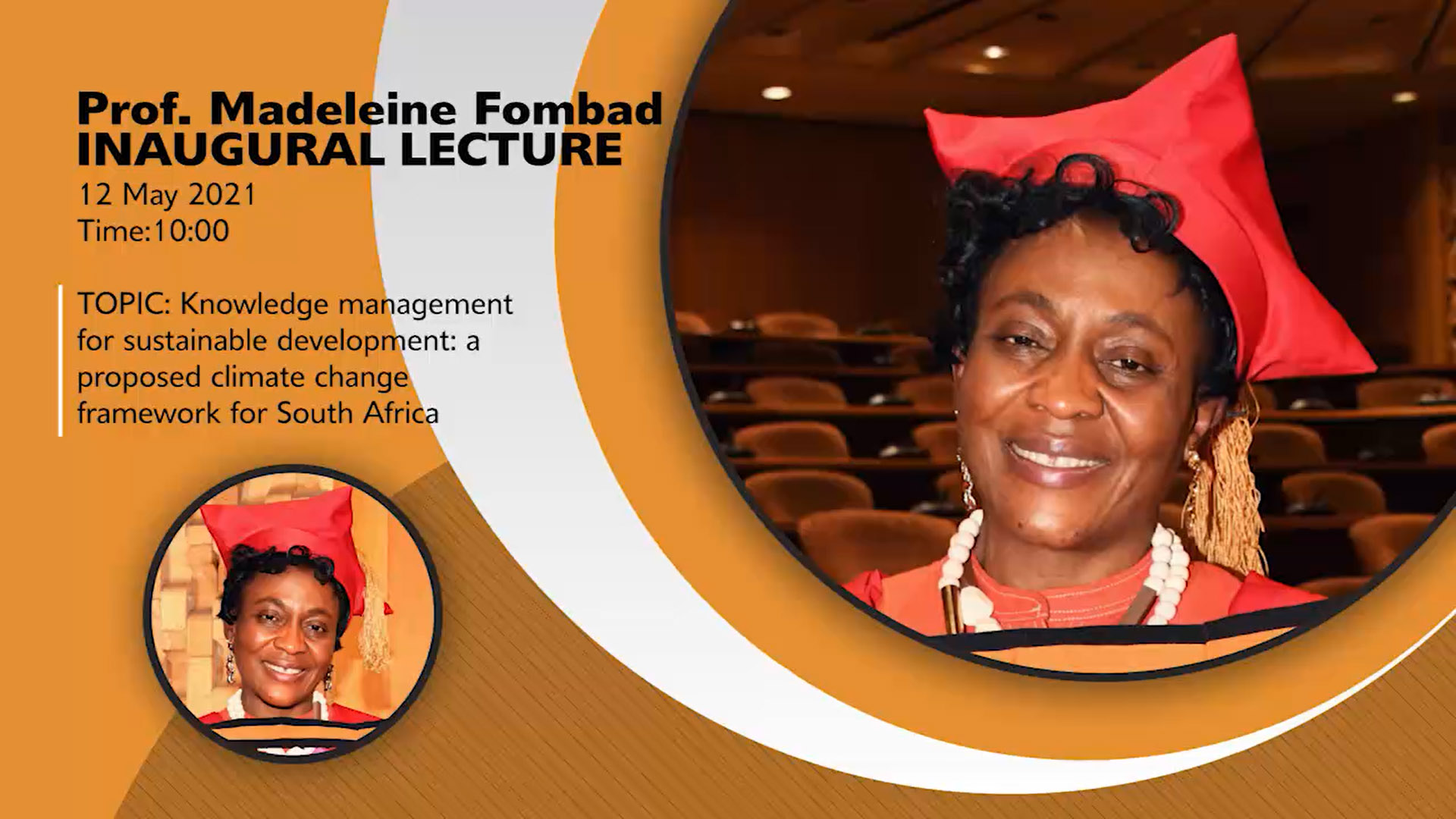 Prof MC Fombad Inaugural Lecture